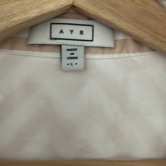 AYR Cherry Blossom Striped Button Down Shirt - Picture 4 of 10